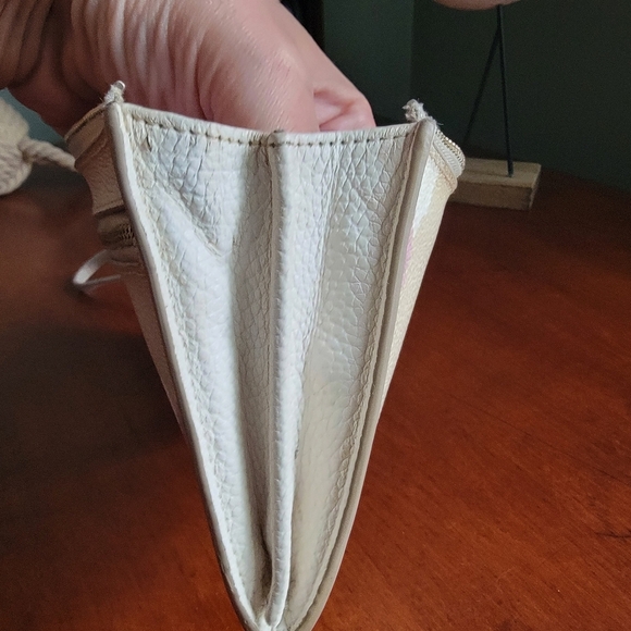 Coach Floral Wallet Wristlet Coated Canvas & White Leather 53842 - Picture 11 of 15